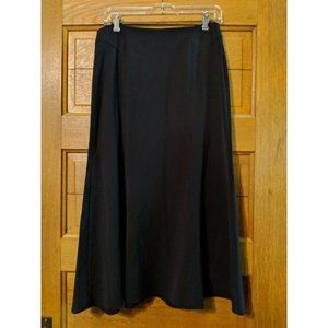 Good Clothes Black Skirt Size 6 Womens No Slit A-line Modest